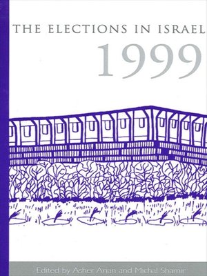 cover image of The Elections in Israel 1999